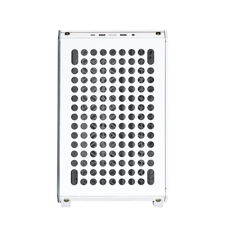 خرید کیس کامپیوتر Cooler Master Qube 500 Flatpack - شاسی مید تاور - ماژولار - نسخه Macaron
